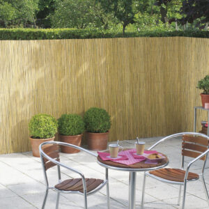 ნახევარ-ბამბუკის დეკორატიული ღობე 1.5X5 #170991